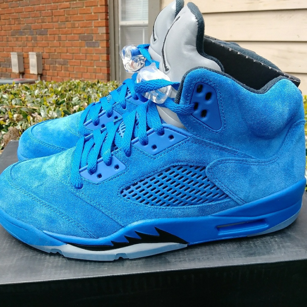 NIKE AIR JORDAN 5 "GAME ROYAL" SIZE 9